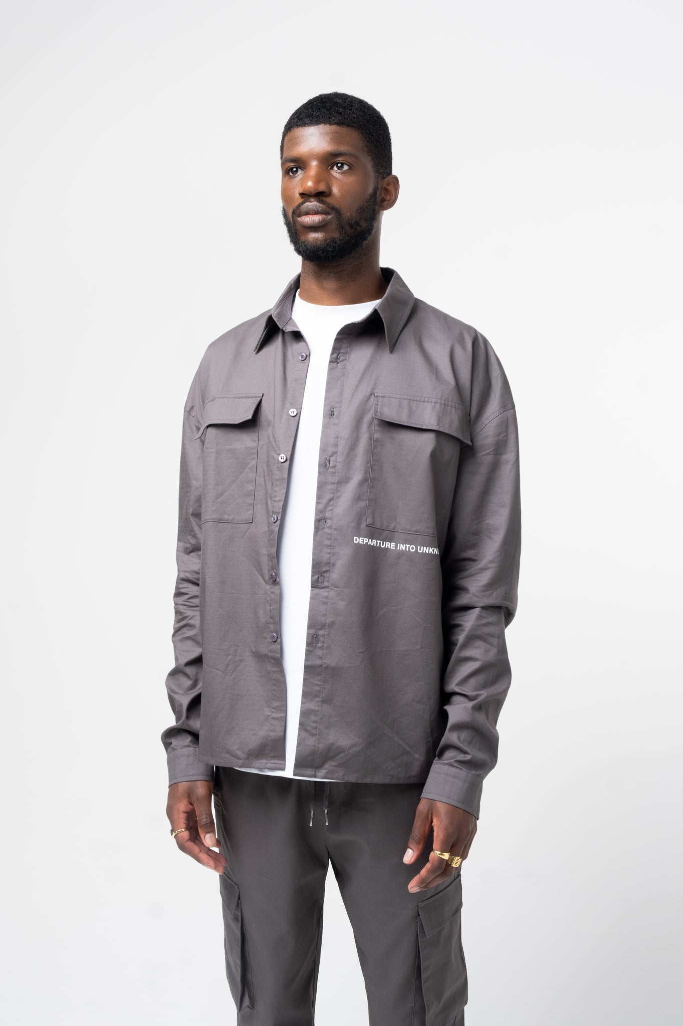 D.I.U.L Shirt & Cargo Pants Set