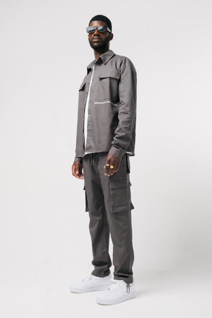 D.I.U.L Shirt & Cargo Pants Set