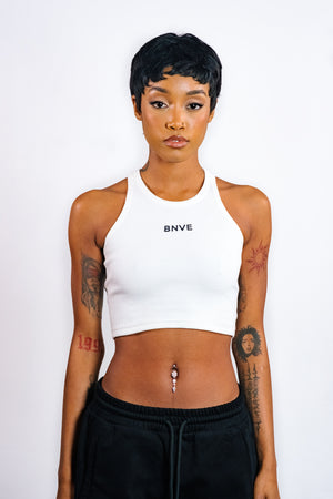 BNVE Crop Top White